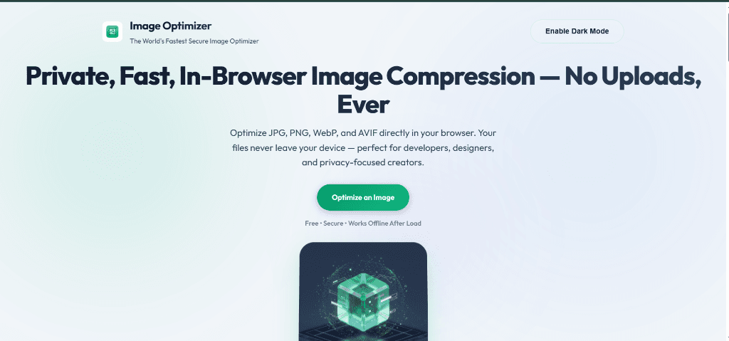 Image Optimizer Tool